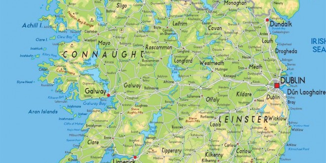Carte Irlande