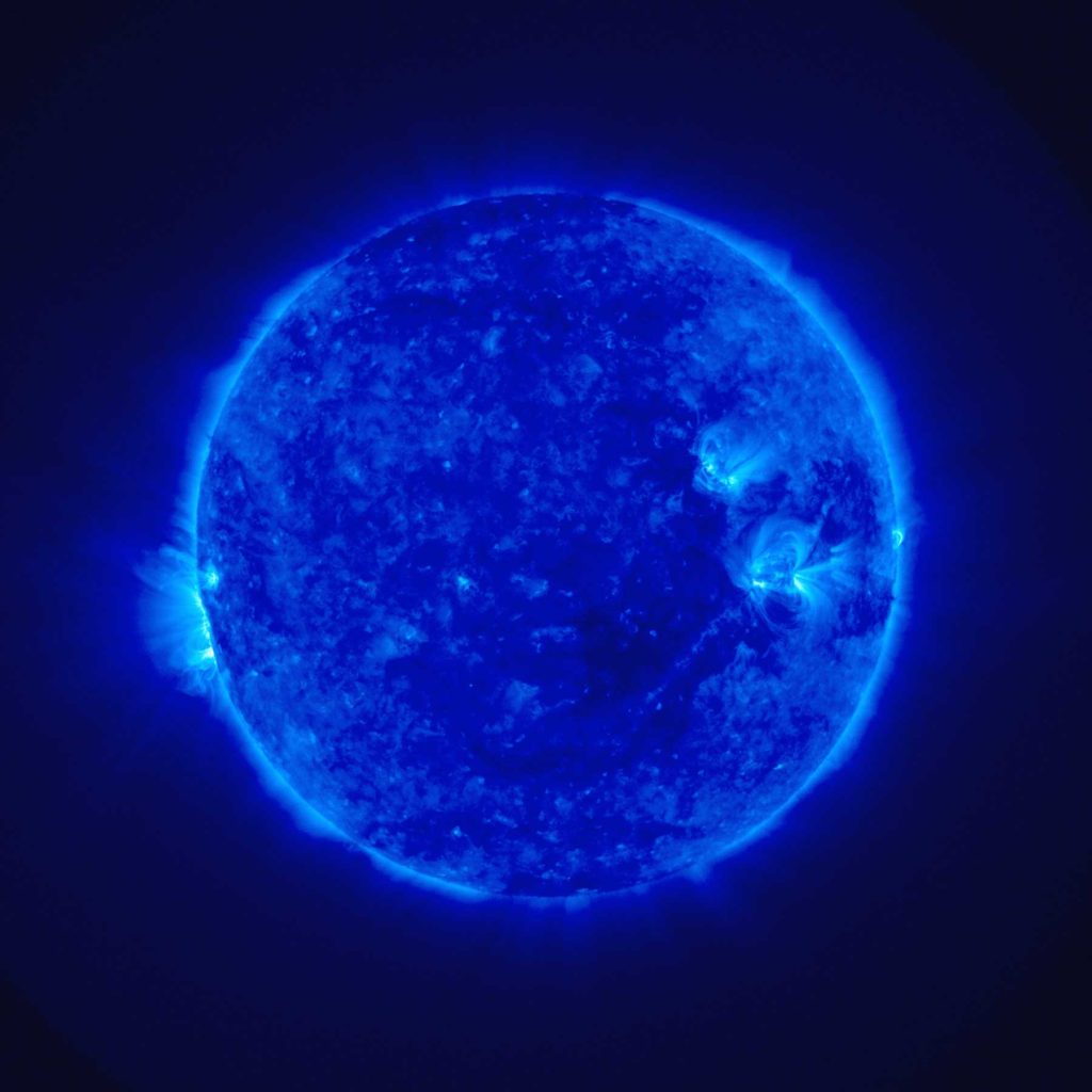 Le soleil - Vue Ultraviolet
