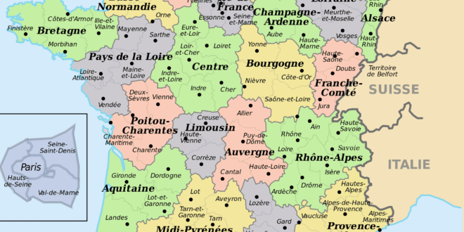 régions de France