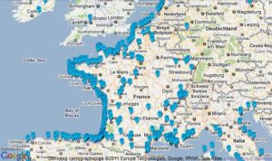 Carte Des Plages De France Vacances Arts Guides Voyages