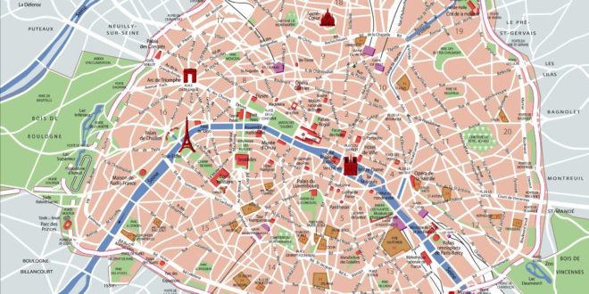 Carte de Paris