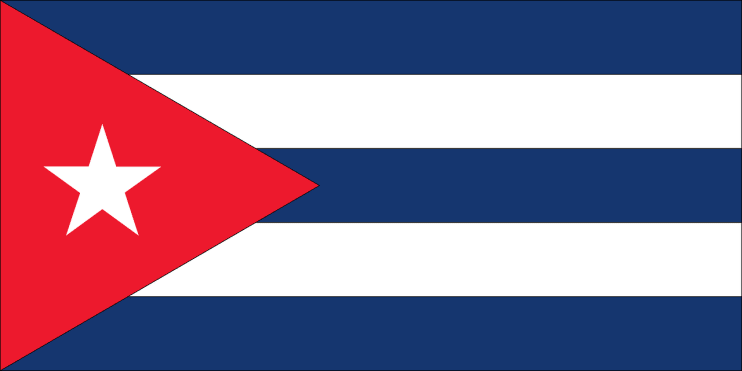 Cuba – Drapeau