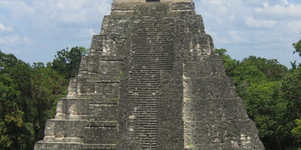 Tikal Guatemala Voyage Carte Plan