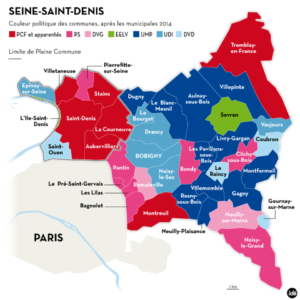 Seine Saint Denis Voyage Carte Plan