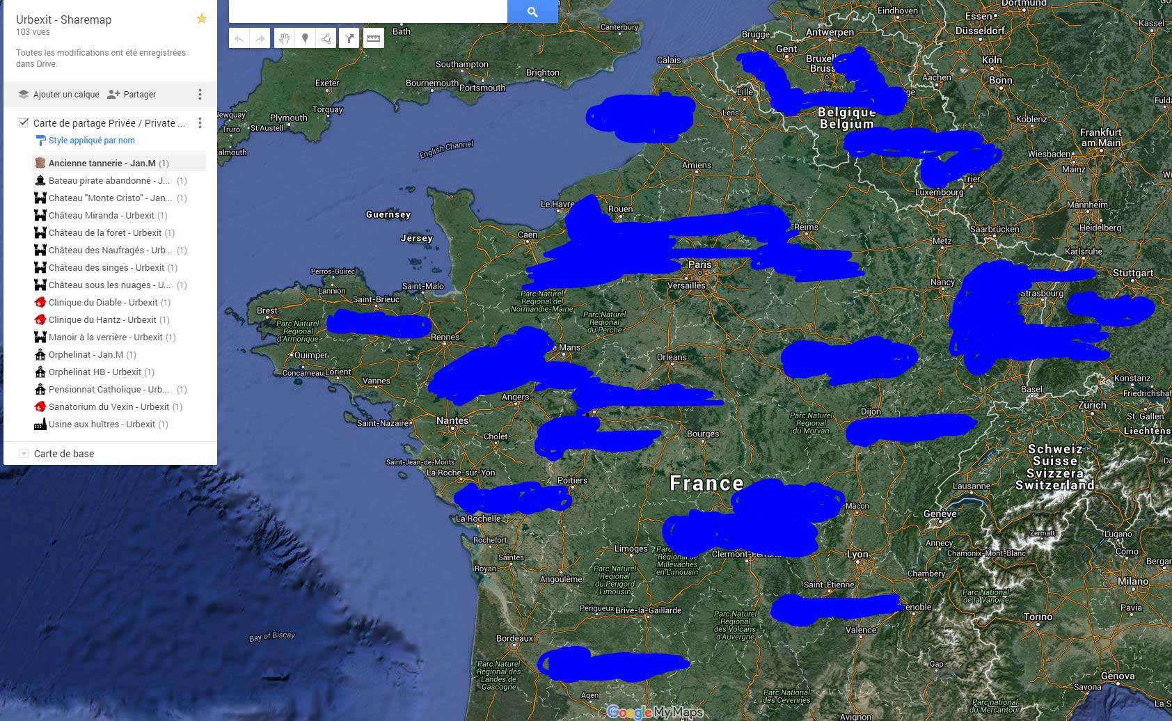 Urbex Maps