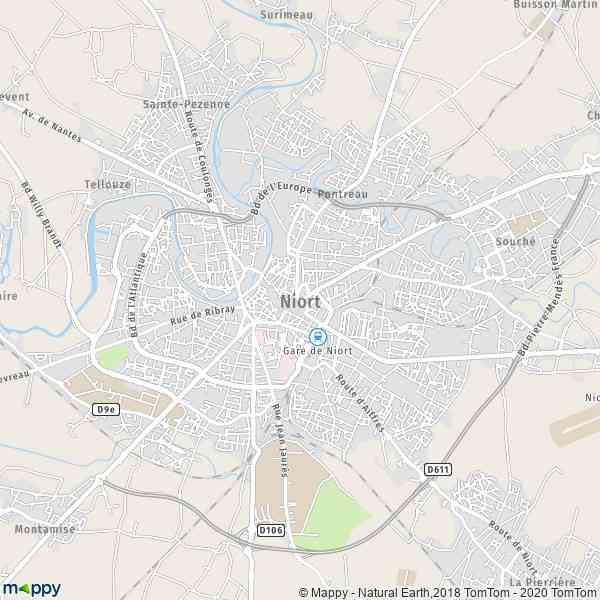 carte de niort