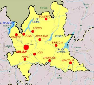 carte lombardie