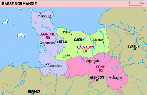 alencon region basse normandie