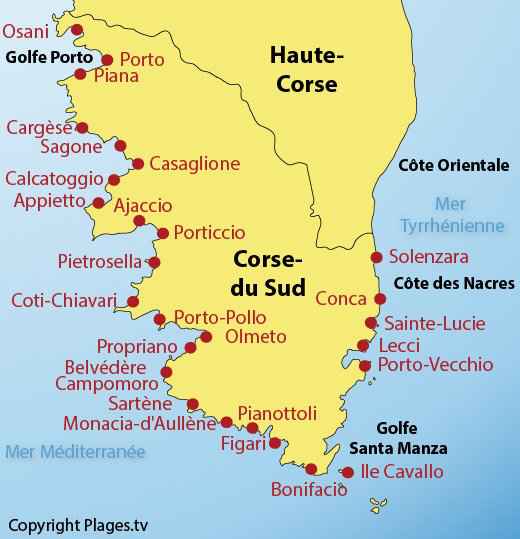 Corse du Sud Image- Corse du Nord Photo » Vacances - Arts- Guides Voyages