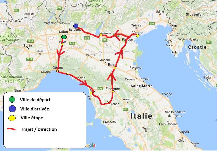 italie du nord