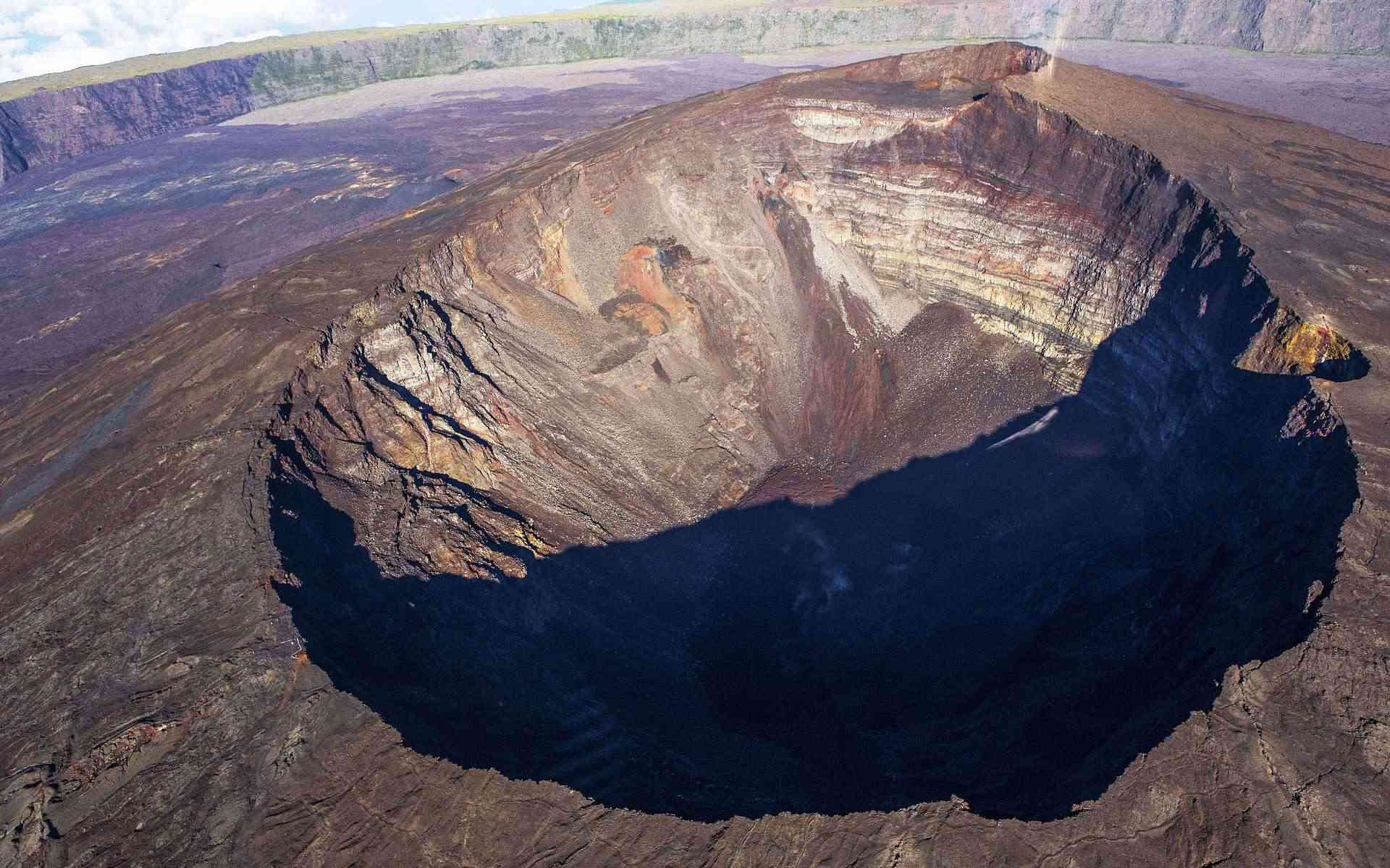 le piton de la fournaise