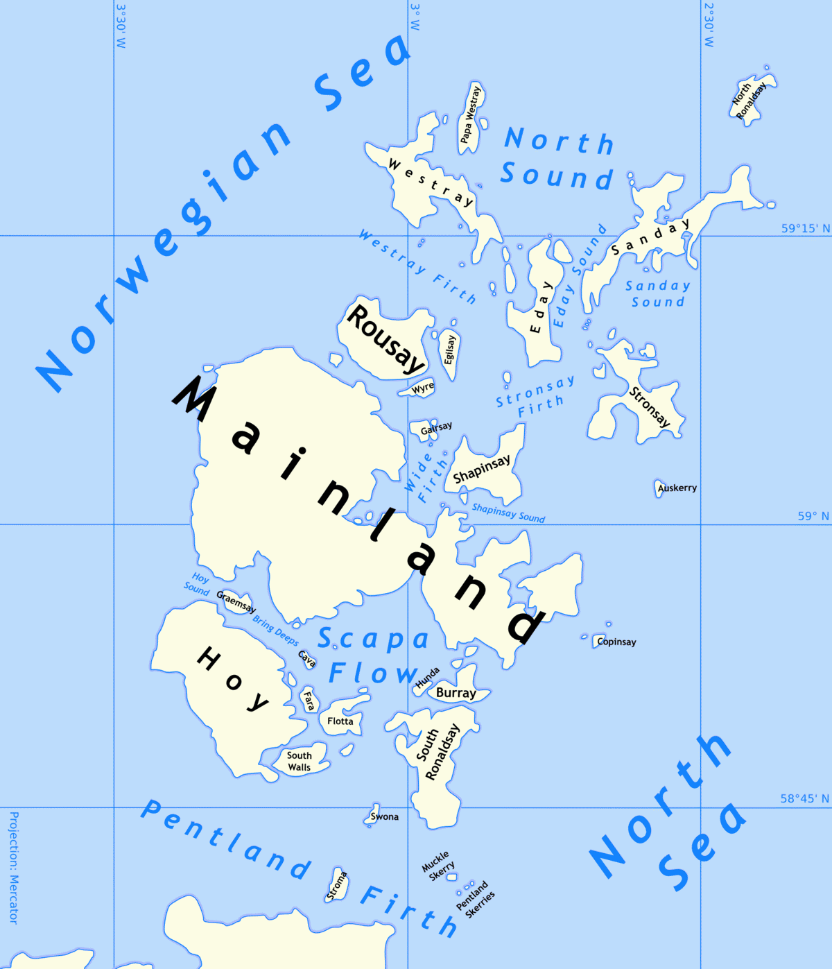 archipel des orcades