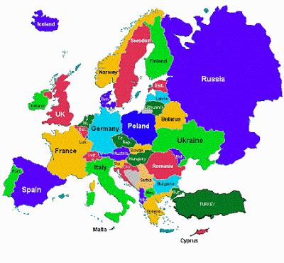carte d europe images et photos