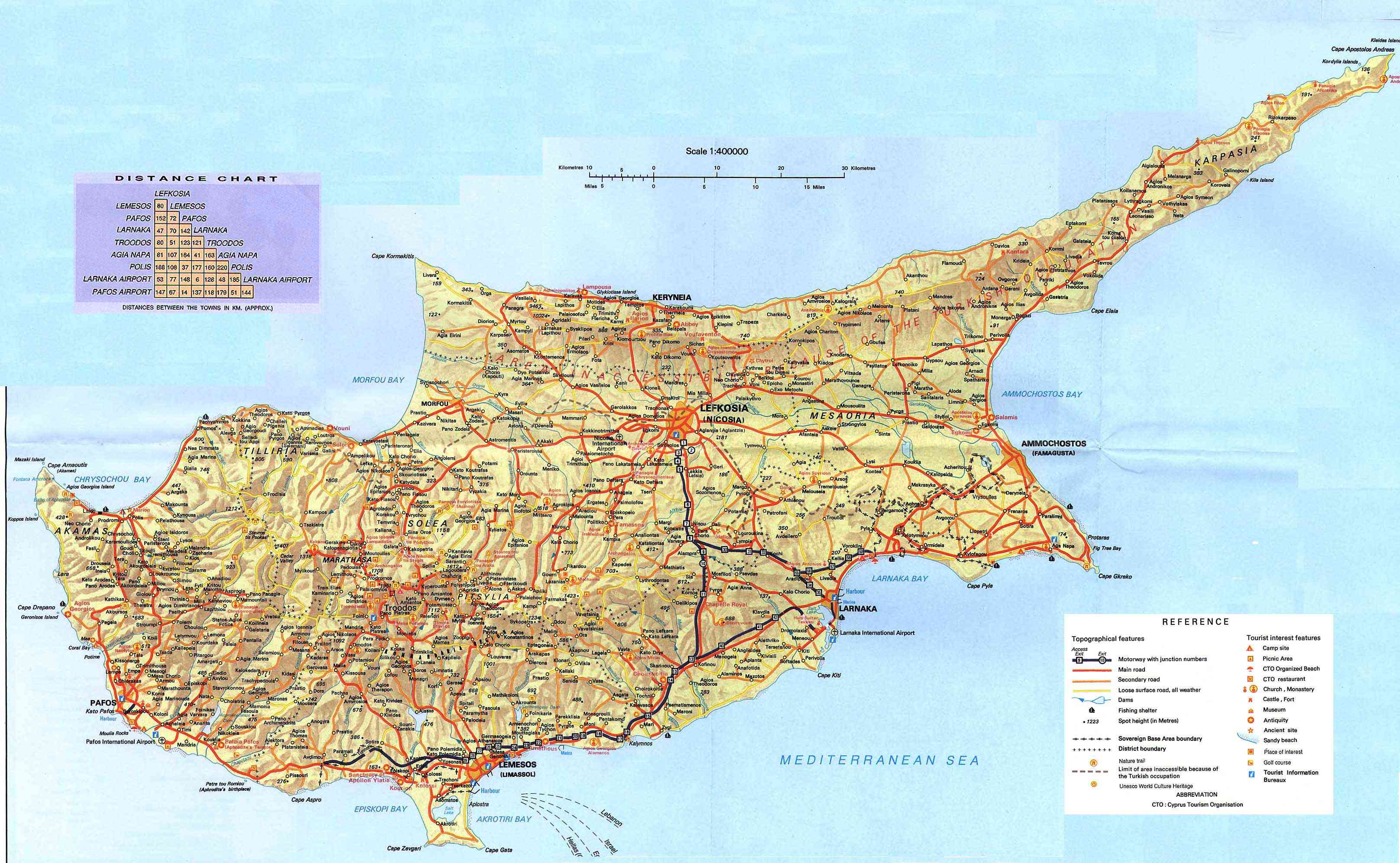 carte de chypre