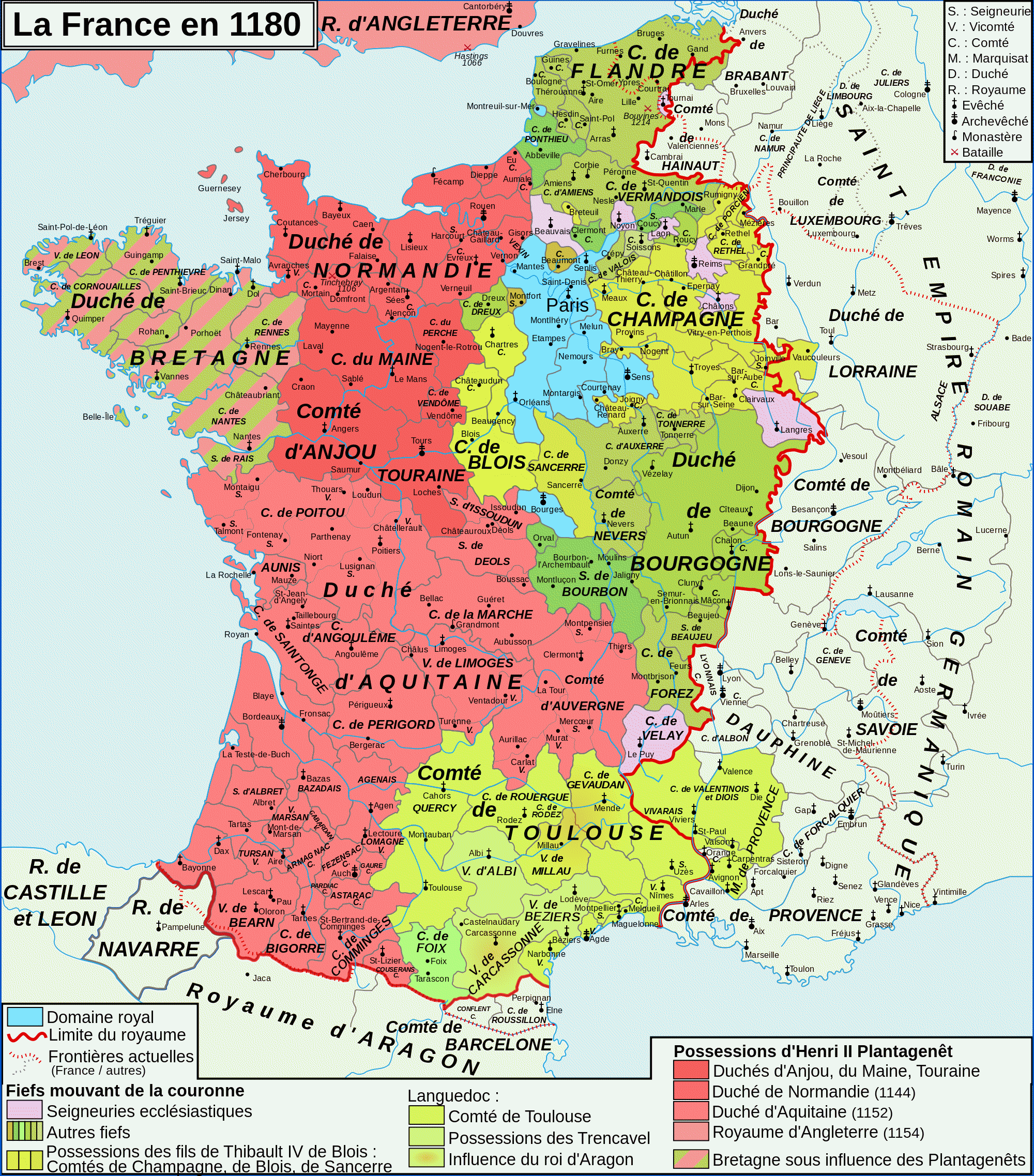 carte de france