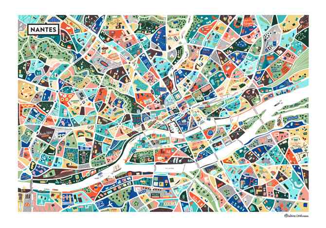 Carte De Nantes Voyage Carte Plan Carte De Nantes Voyage Carte Plan
