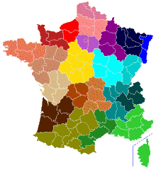 carte des regions en france