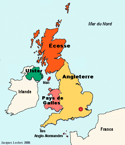 carte du royaume uni