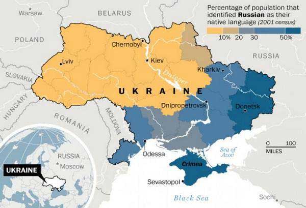 carte ukraine