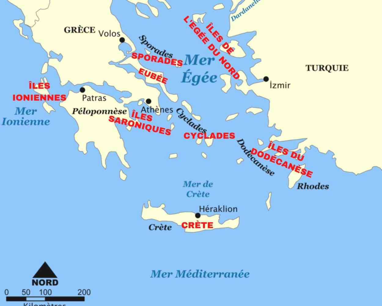 croisiere dans les iles grecques