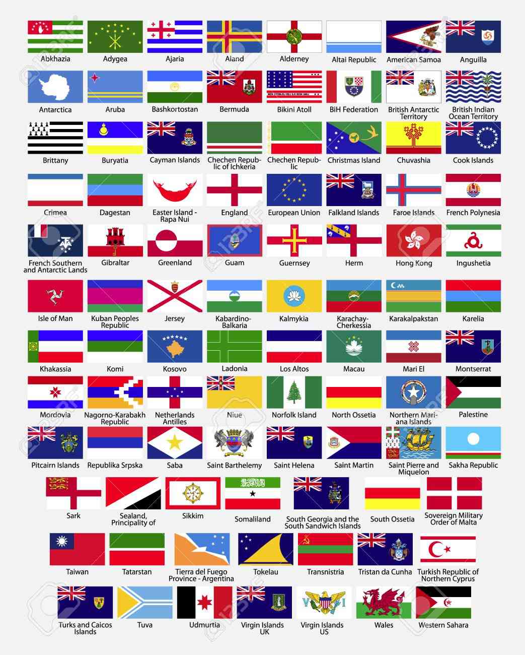 drapeaux du monde