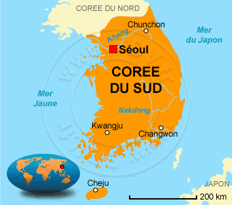 la coree du sud