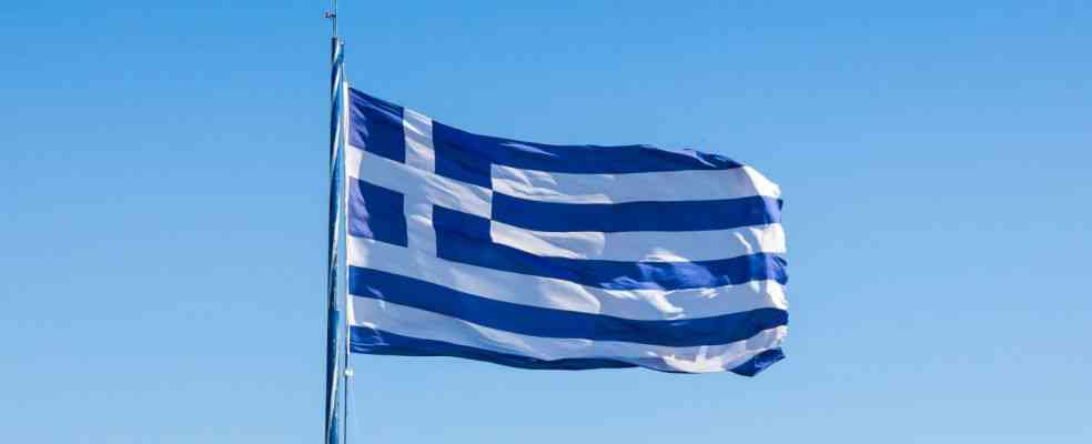 la grece drapeau