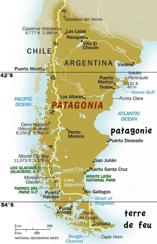 la patagonie