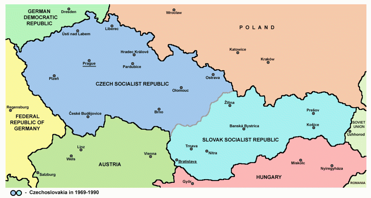 la tchecoslovaquie