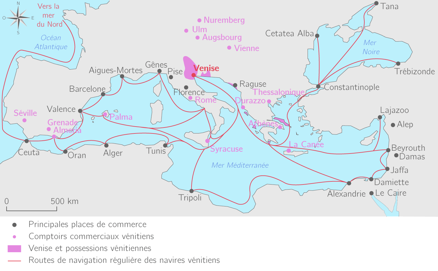 le grand commerce de mediterranee