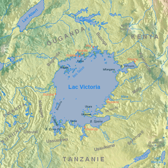le lac victoria