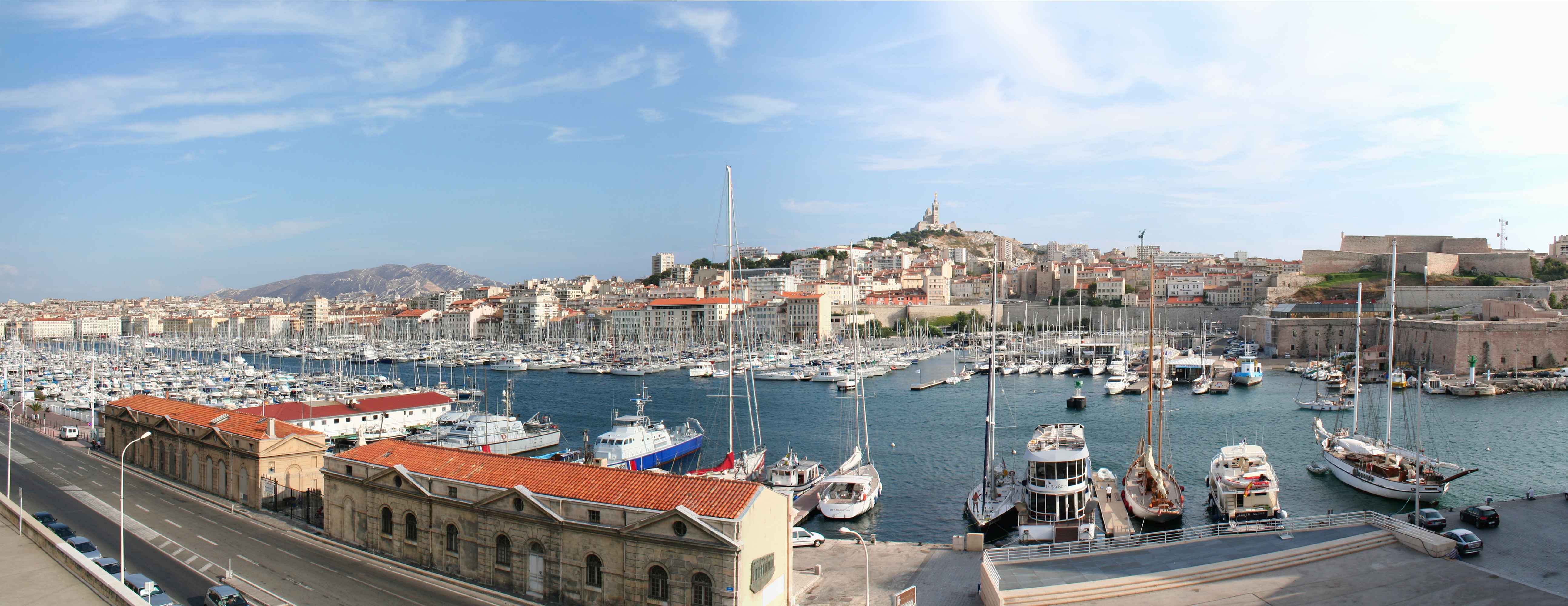 Le vieux port de Marseille ≡ Voyage  Carte  Plan