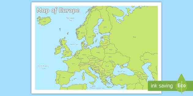 map of europe