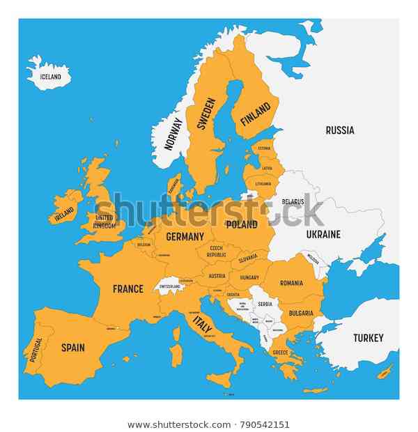 map of europe