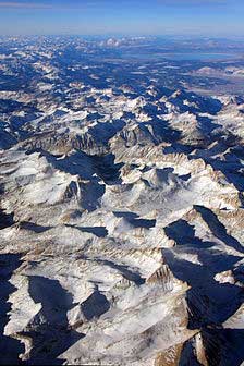 montagnes de sierra nevada