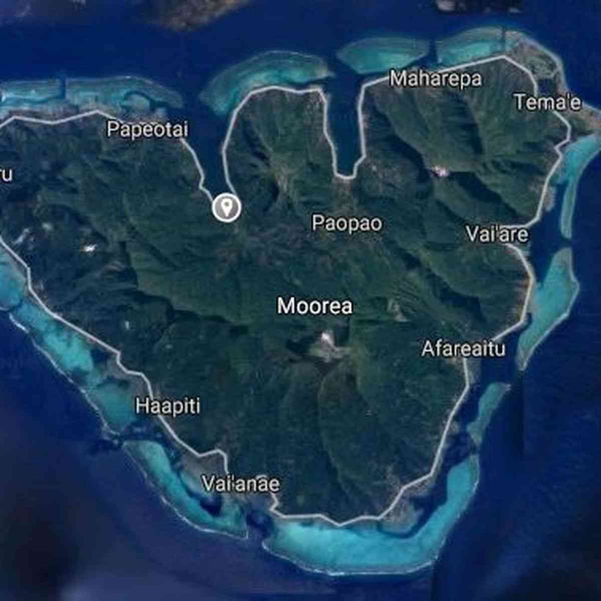 moorea une ile de polynesie francaise