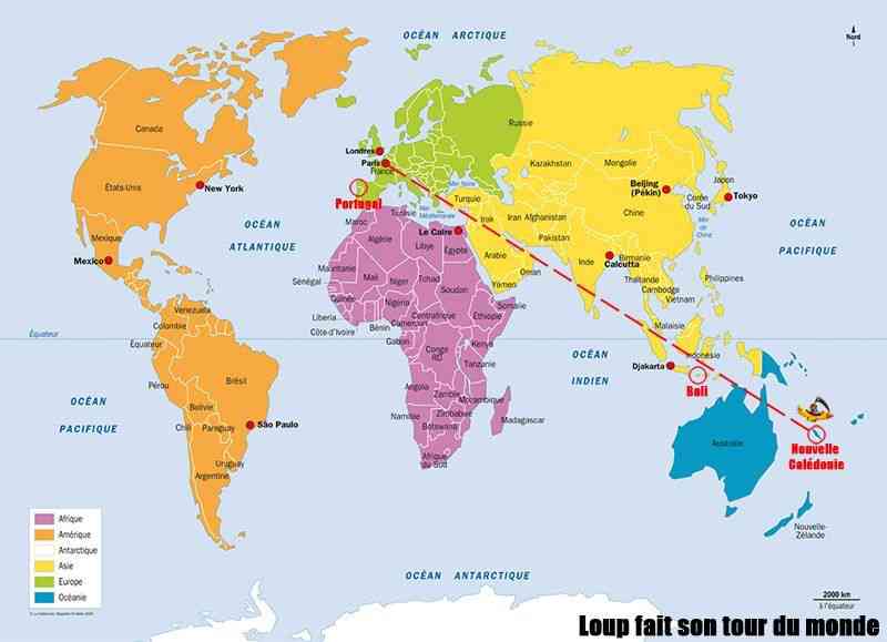 nouvelle carte du monde