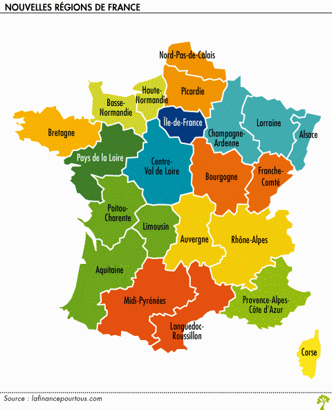 nouvelles regions