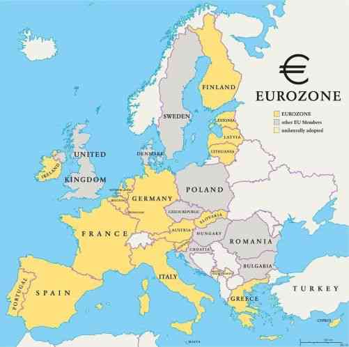 pays zone europe