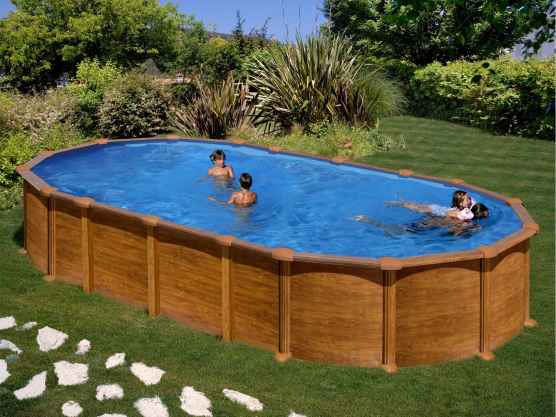piscine hors sol acier metal ou bois