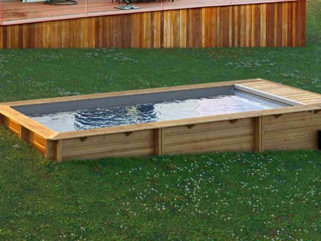 piscine hors sol en bois