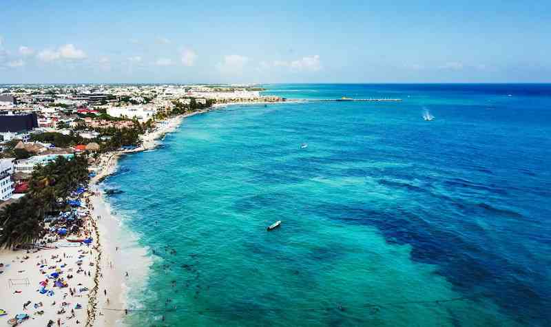 playa del carmen mexique