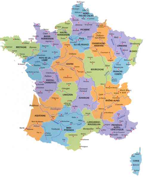 regions de france