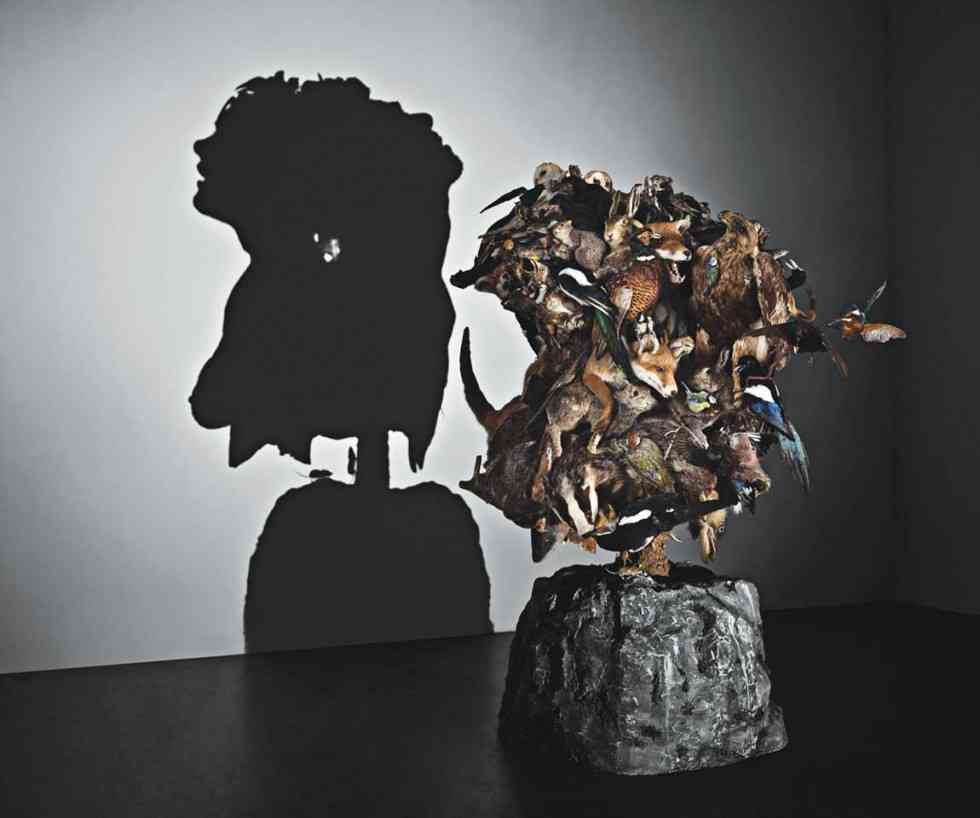 sculpture ombre surconsommation