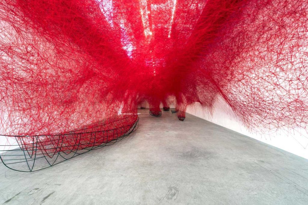 Chiharu Shiota uncertain_journey