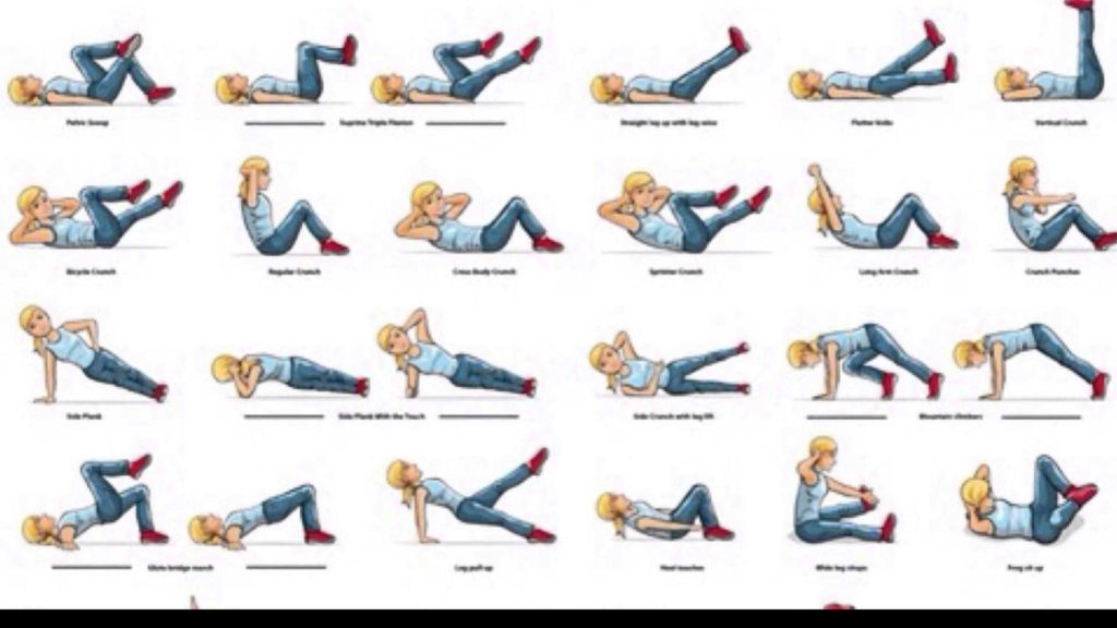 Exercices pour abdominaux