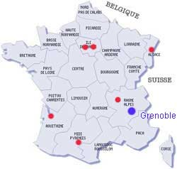 Grenoble - Carte France