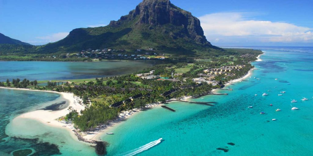 Ile Maurice - Photo vue du ciel