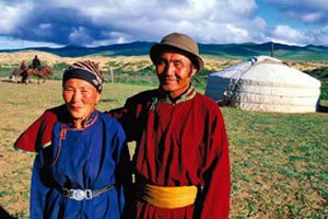un camp en Mongolie