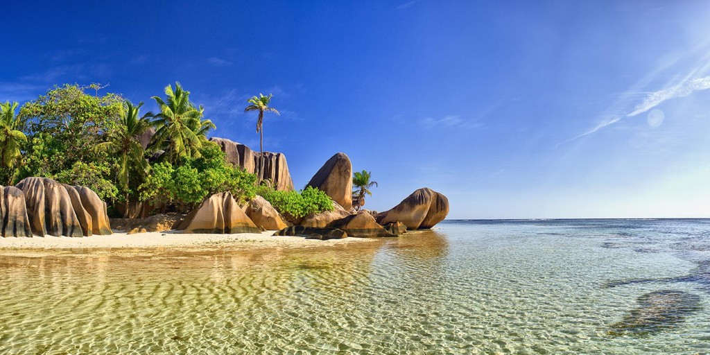 The Seychelles - beautiful beaches